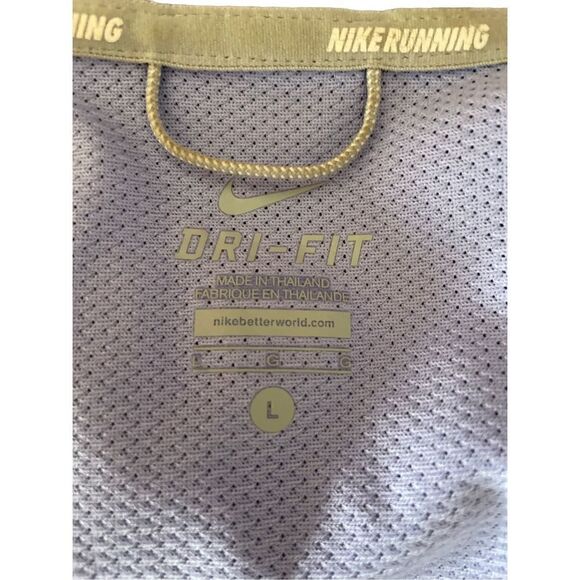 Nike Dri Fit Running Jacket Long Sleeve Hooded Size Large - Picture 4 of 12